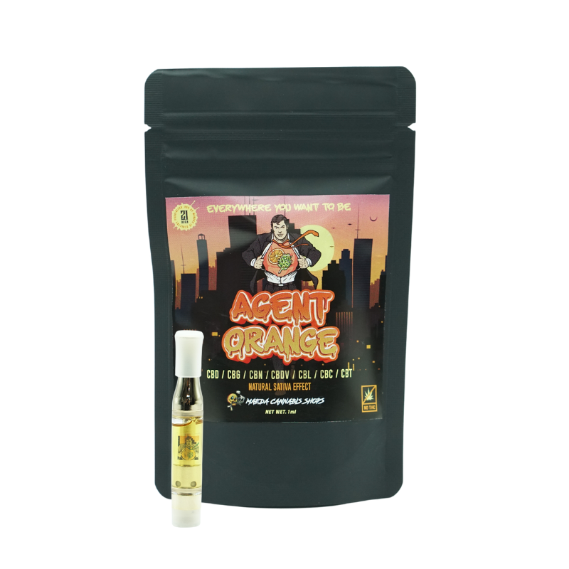 吸引】CBG優勢リキッド / AGENT ORANGE / ハイグレードナチュラルリキッド / 1.0ml | CBD製品