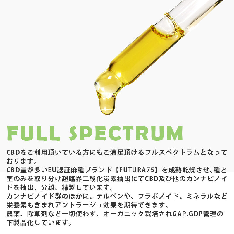 [Drink] Full Spectrum Oil 6.6% / Premium Black / CBD660mg