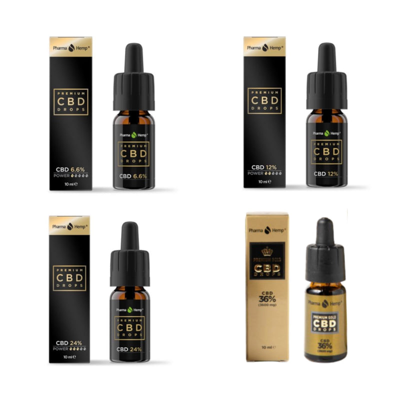 【飲む】フルスペクトラムオイル6.6%〜36% / プレミアムブラック / プレミアムゴールド / CBD660mg〜3600mg / 10ml