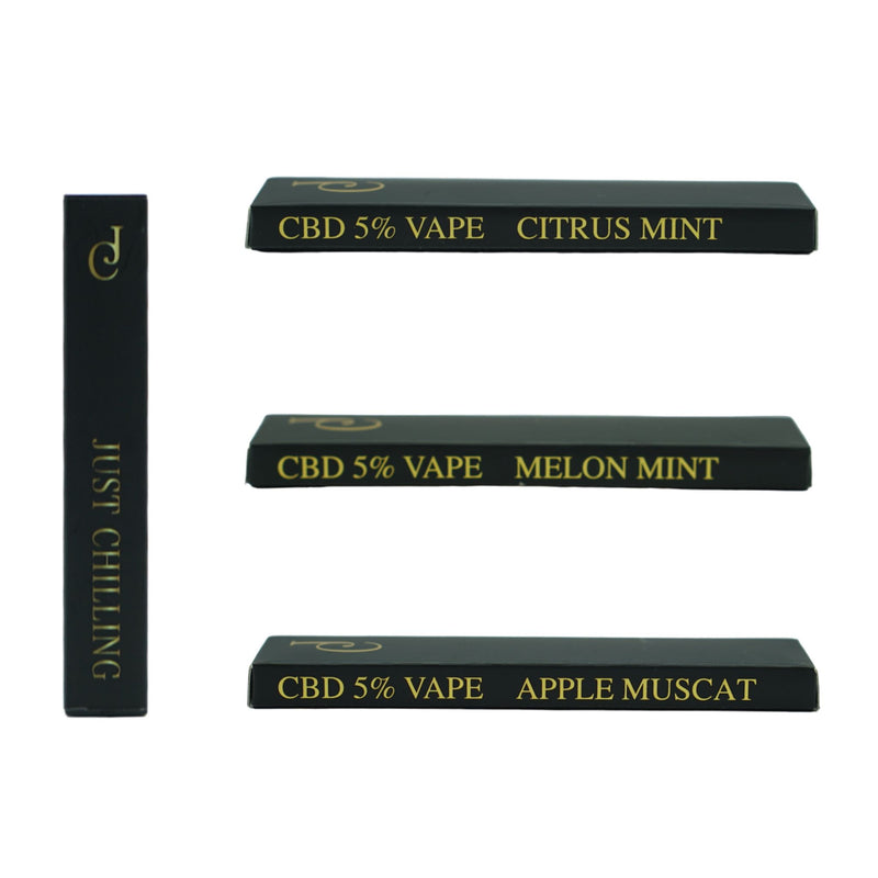 【吸量】CBD5%/電子煙筆/一次性/CBD50mg/3種口味