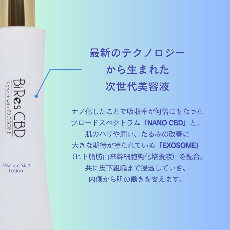 【肌に塗る】ナノCBDスキンローション / ソニケインョン / エクソソーム / 化粧美容液 / 120ml