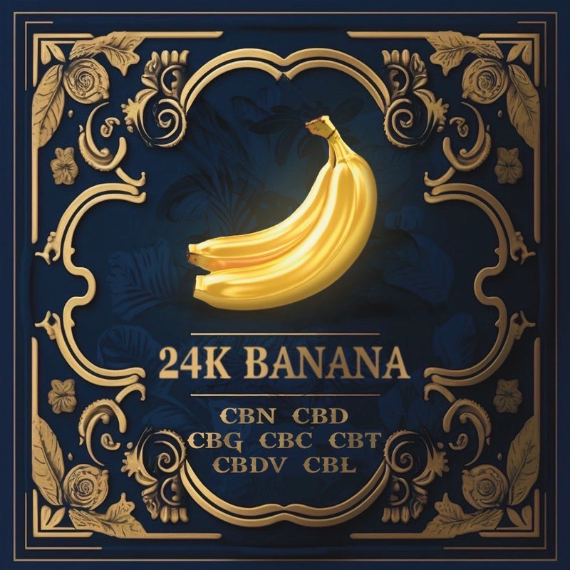 【吸引】ハイパワーレセプターテルペンリキッド / 24Kバナナ / 1.0ml