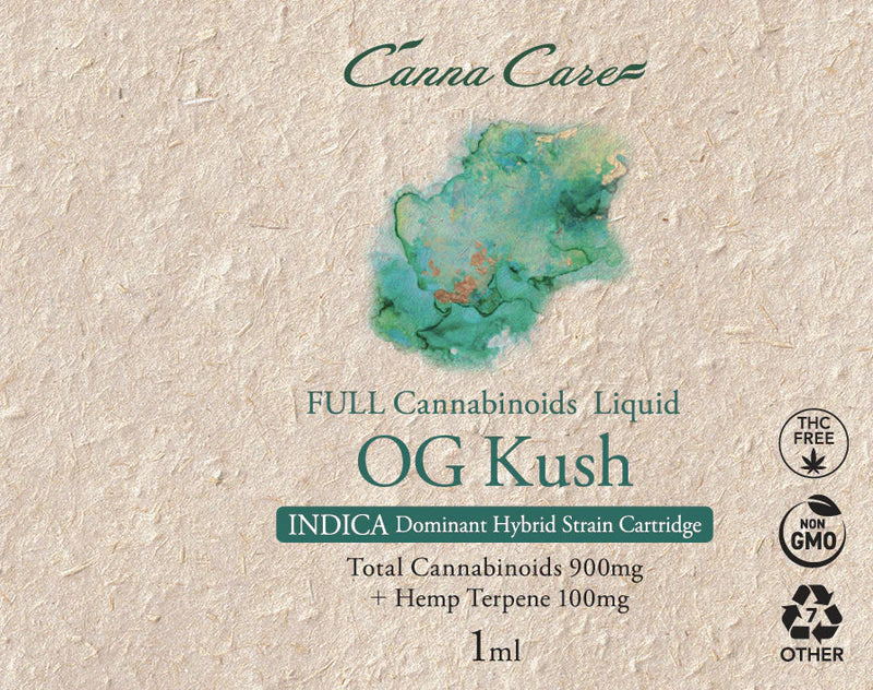 [Suction] Flucannabinoid / Cartridge 90% / Organic Hemp Terpene / 1.0ml / 4 Flavors