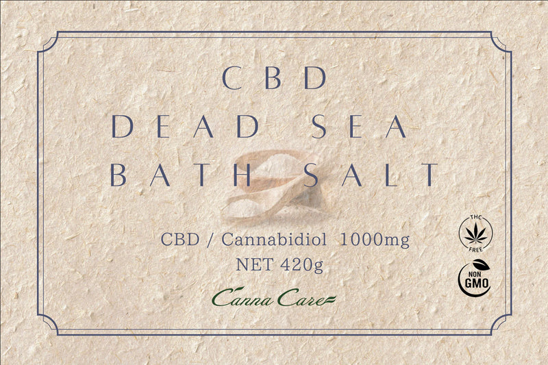 [Bath] Dead Sea CBD Bath Salt / 420g / CBD 1000mg
